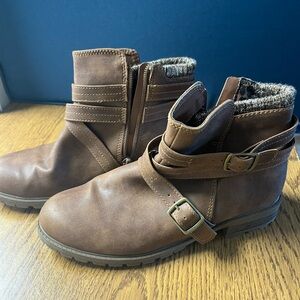 Brown Booties - Wonder Nation Size 4